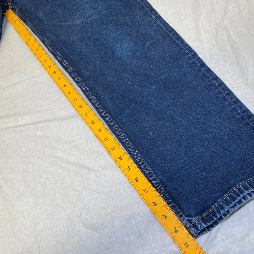 Levi's 550 Relaxed Fit Men's Jeans 40x32 Blue Tapered Denim Red Tab